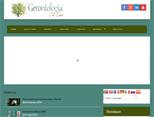 Tablet Screenshot of gerontologiaonline.com.br